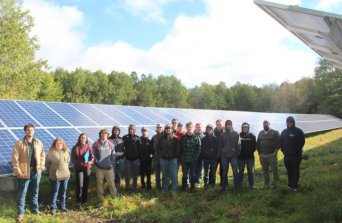 New Solar farm in Alfred has ASC ties
